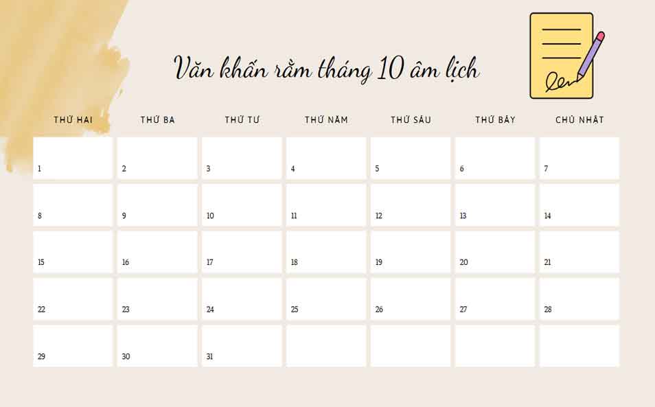 Văn khấn rằm tháng 10 âm lịch theo tinh thần Phật pháp. 5 Văn khấn rằm tháng 10 âm lịch