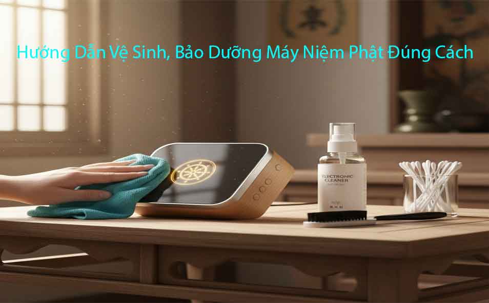 Hướng Dẫn Vệ Sinh, Bảo Dưỡng Máy Niệm Phật Đúng Cách 8 Hướng dẫn vệ sinh và bảo dưỡng máy niệm Phật đúng cách