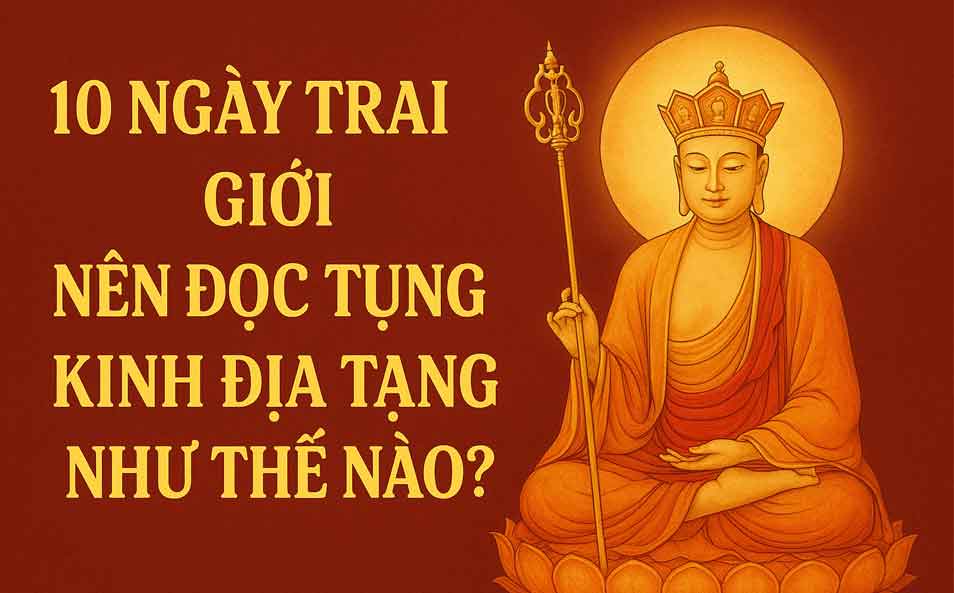 10 Ngày Trai Giới Nên Đọc Tụng Kinh Địa Tạng Như Thế Nào? 3 10 ngày trai giới tụng kinh Địa Tạng