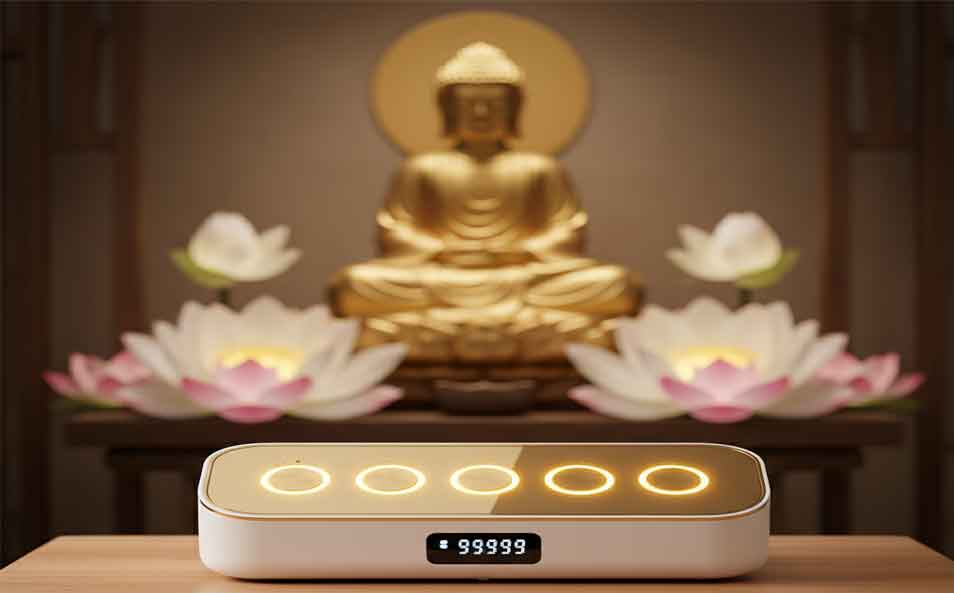 Nút Bấm Máy Niệm Phật – Cấu Tạo, Chức Năng và Những Điều Cần Biết 4 Các nút bấm trên Máy Niệm Phật