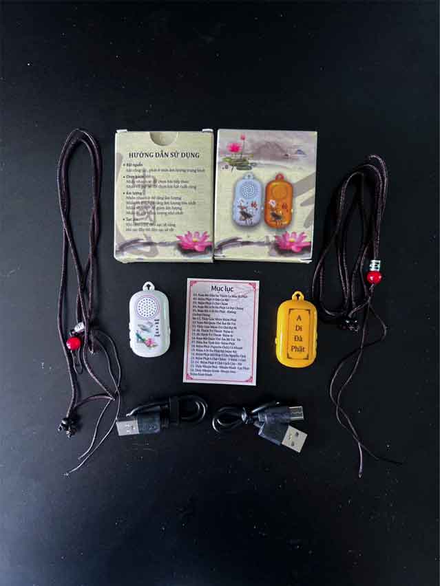 Bộ sản phẩm máy niệm Phật nhỏ CY-106
