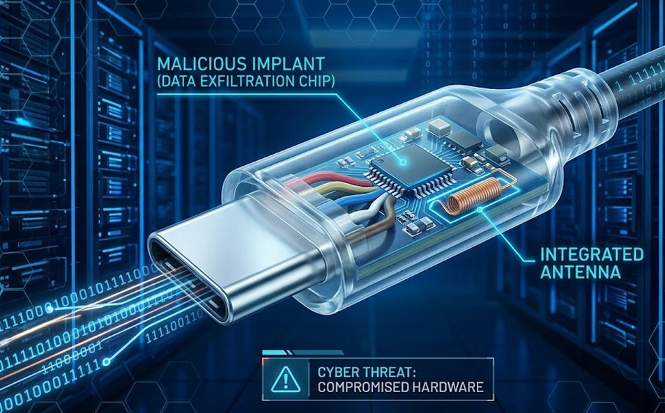 Cáp USB-C độc hại có chip ẩn