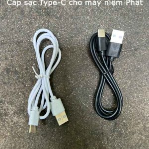 Cáp sạc type C cho máy niệm Phật