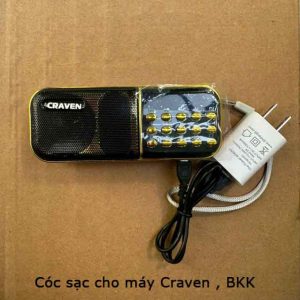 Alternative view of Củ sạc trắng cho máy niệm phật, máy nghe kinh BKK, Craven